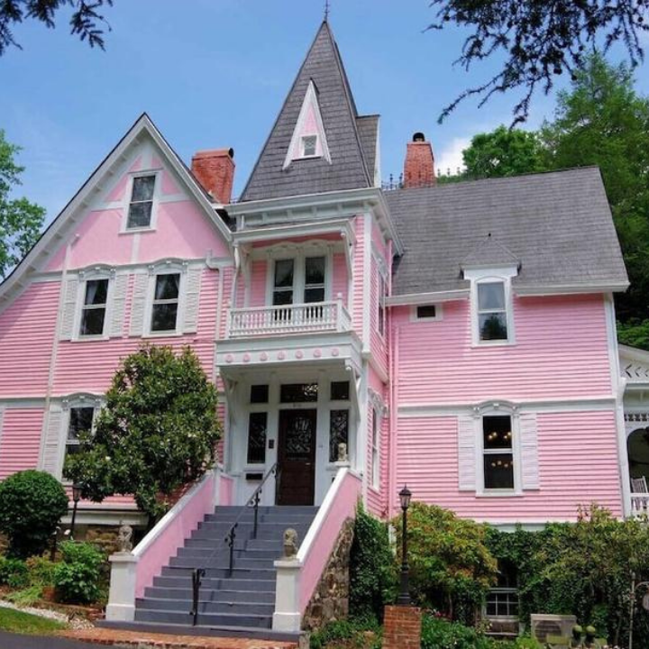 The bright Cedar Crest Inn